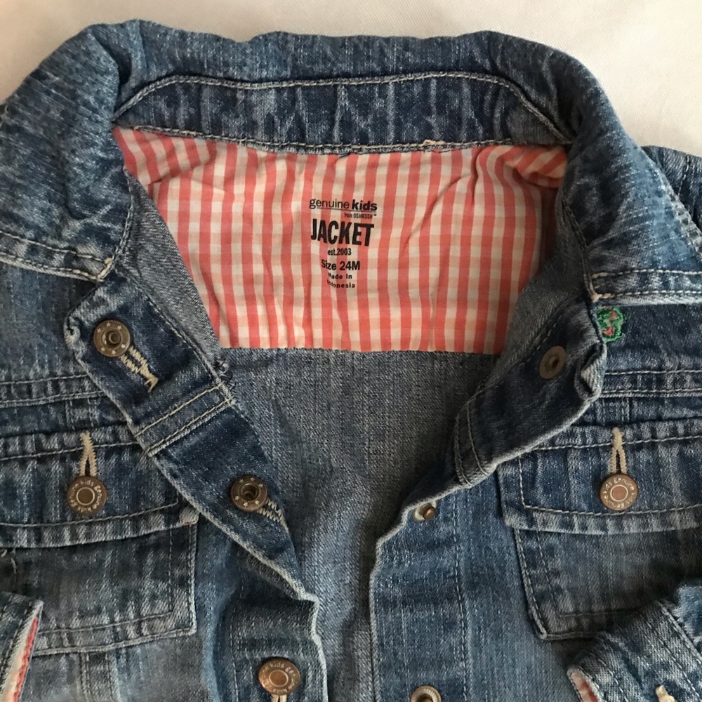 SOLD! 2 OshKosh Denim Jackets - Picture 3 of 9